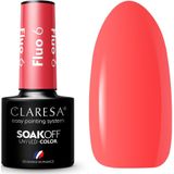 Claresa - SoakOff UV/LED Gel Nagellak - Fluo - 5 g