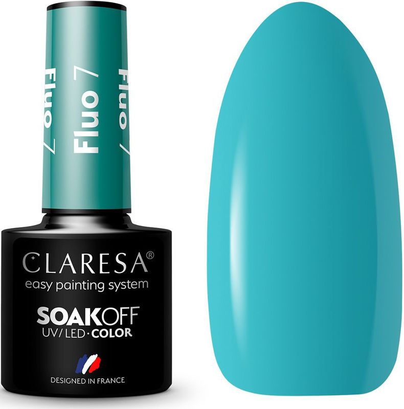 Claresa - SoakOff UV/LED Color Fluo Gel Nagellak - Fluo Kleur - 5 g