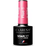 Claresa - SoakOff UV/LED Color Fluo Gel Nagellak - Tint - 5 g - Gel