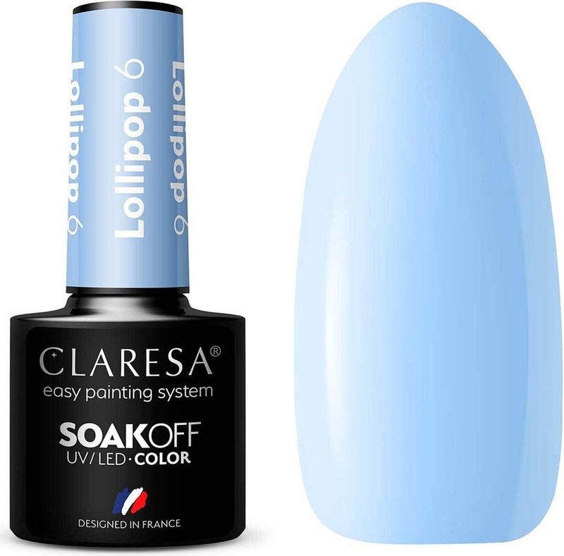 Claresa - SoakOff UV/LED Color Lollipop - Gel Nagellak - 5 g - Rijke Kleur