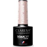 Claresa - Fallin' Love 5 - UV/LED Gellak - Lichtbeige - 5ml
