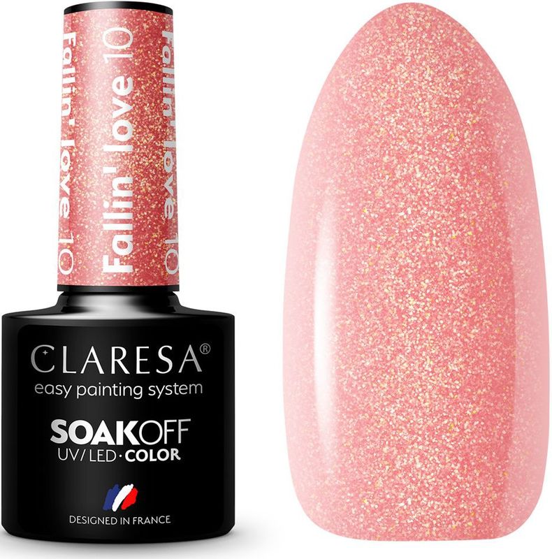 Claresa uv/led gellak 5ml fallin' love 10