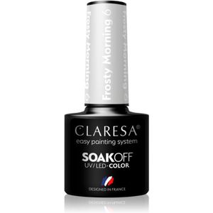 Claresa SoakOff UV/LED Color Frosty Morning Gel Nagellak Tint 6 5 g