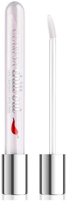 Claresa - Chill Out - Lipgloss - 5ml - Transparant met Roze Glitters