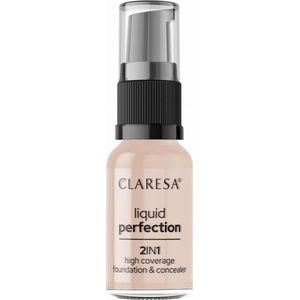 Claresa - Liquid Perfection 2in1 - Concealer - Tint 103 Cool Medium - 18 g