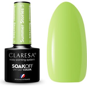 Claresa UV/LED Gellak SUMMER STORIES 3-5G
