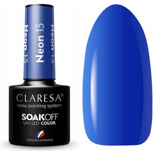 Claresa - SoakOff UV/LED Color Neon Gel Nagellak - Neon - 13,5 g