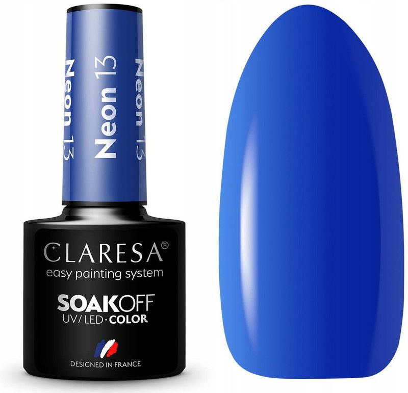 Claresa - SoakOff UV/LED Color Neon Gel Nagellak - Neon - 13,5 g
