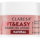 Claresa - Soft&Easy Builder Gel - Nagellak - Tint Natural - 12 g