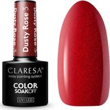 Claresa - SoakOff UV/LED Nagellak - Kleur Dusty Rose - 5 g