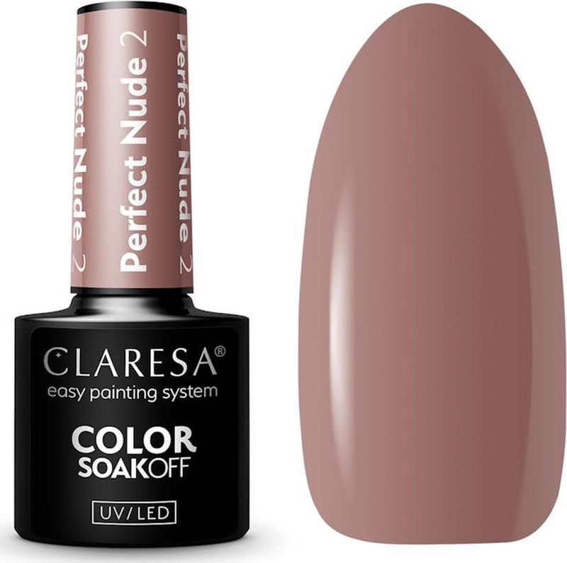 Claresa uv/led gellak 5ml perfect nude 2