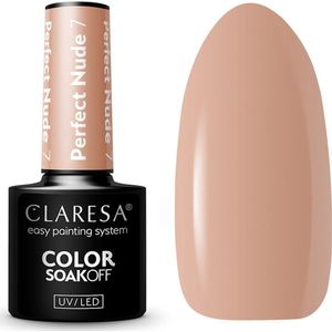 Claresa - SoakOff UV/LED - Nagellak - Perfect Nude - 7.5 g
