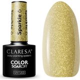 Claresa - Sparkle 6 - UV/LED Gellak - Licht Goud - 5ml