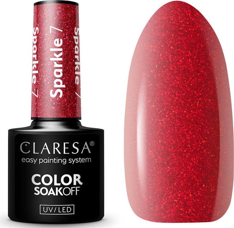 Claresa uv/led gellak 5ml sparkle 7