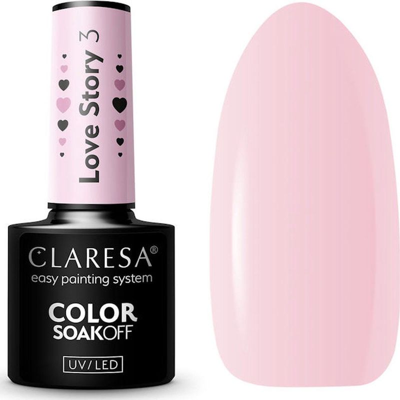 Claresa - Color Love Story - Nagellak - 5 g - UV/LED