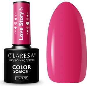 Claresa - Love Story - Nagellak - 5 g - UV/LED