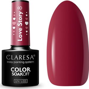 Claresa - Love Story - Gel Nagellak - 8 5 g - UV/LED