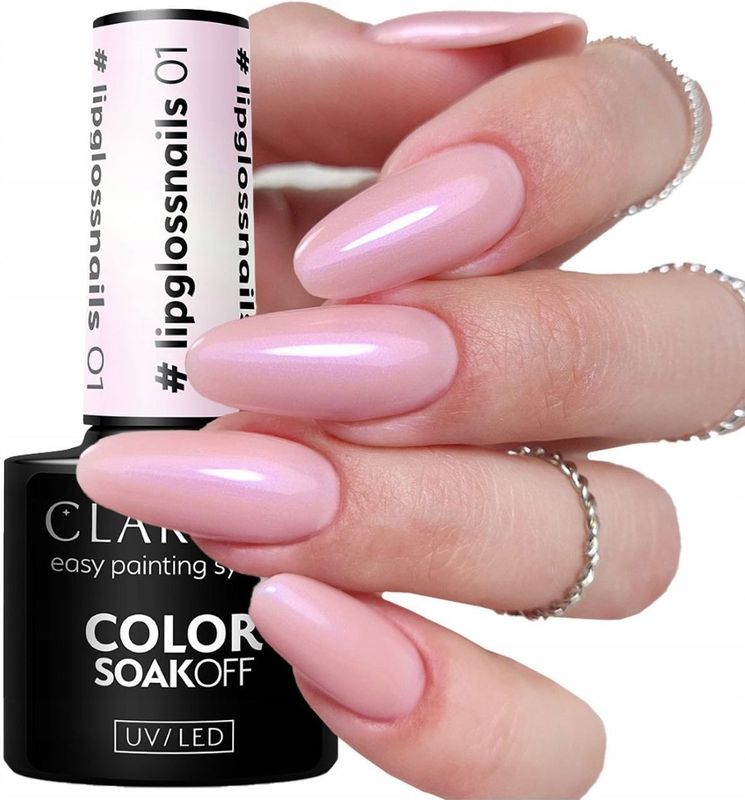 Claresa - SoakOff UV/LED Color - Gel Nagellak - Tint 01 - 5 g