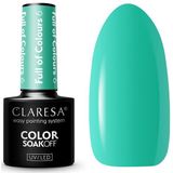 Claresa - Full Of Colours 6 - Gellak - Blauwgroene Turqoise - 5ml