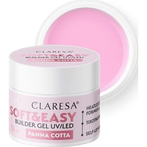 Claresa - Soft & Easy Buildergel - Panna Cotta - UV/LED - 15ml