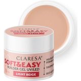 Claresa - Soft & Easy Buildergel - Nailstyling - Light Beige