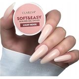 Claresa - Soft & Easy Buildergel - Nailstyling - Light Beige