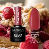 Claresa - Stay Cosy 6 - Gellak - Diepe Framboos Rode Kleur - 5ml