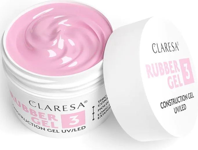 Claresa rubber gel 3 cool pink 12gr.