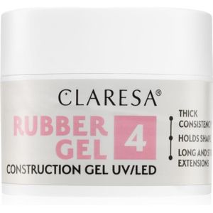 Claresa - Rubber Gel Construction Gel - UV/LED Gel Nagellak - Tint 04 - 12 g