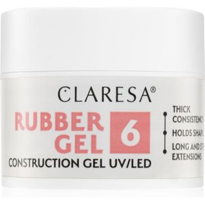 Claresa - Rubber Gel Construction Gel - UV/LED Nagellak - Tint 06 - 12 g