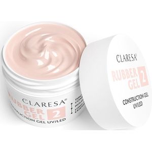 Claresa - Rubber Gel Construction Gel - UV/LED Gel Nagellak - Tint 02 - 45 g
