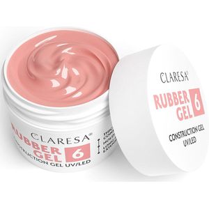 Claresa - Rubber Gel Construction Gel - UV/LED Nagellak - Tint 06 - 45 g