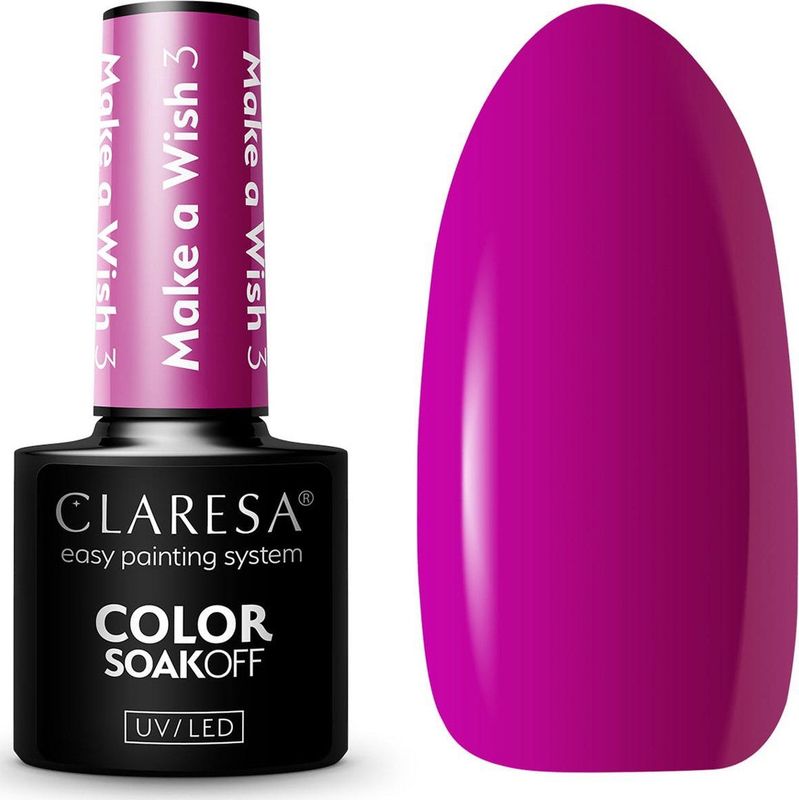 Claresa - Make a Wish - Gel Nagellak - 5 g - SoakOff UV/LED
