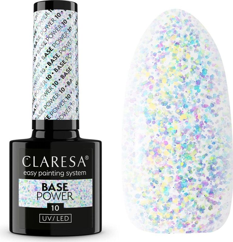 Claresa - UV/LED Base Power - Nagellak - Tint 10 - 5 g