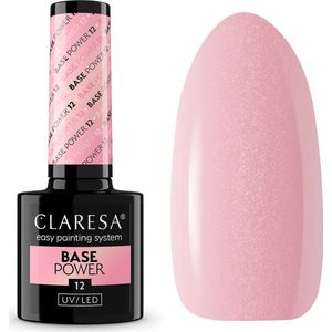 Claresa - UV/LED Base Power - Nagellak - 12 5 g - Gel Nagels