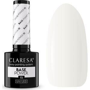 Claresa - UV/LED Base Power - Nagellak - Tint 15 - 5 g
