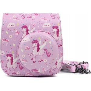 LoveInstant hoes tas Etui hoes voor Fujifilm Instax Mini 9 8 - pony