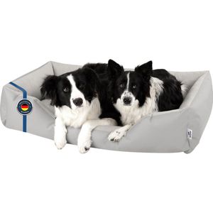 BedDog Medium Hondenbed – Hondenkussen - Hondenmand Hondensofa Wasbaar - Hondenbedden voor middelgrote honden - Hondenmand Alicante stof en Cordura