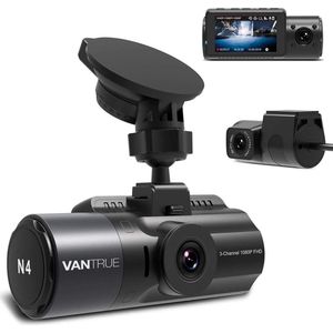 Vantrue - N4 - Dashcam - Zwart - 4K - Ingebouwd Display - WiFi