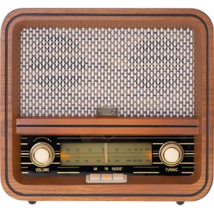 Camry - Cr 1188 - Radio - Zwart - Retro