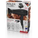 AD - 2267 - Föhn - Zwart - 1800-2500W