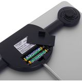 adler AD 8174s - Personenweegschaal - Zilver - met led display