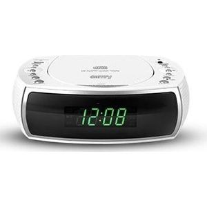 Camry 1150 - Alarmklok - wit - Batterij en Usb - thermometer
