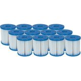 Zwembadfilter - Bestway - type II - set van 12 stuks