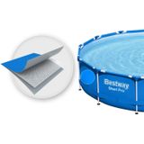 Bestway - opzetzwembad - 305x76cm - compleet zwembad - blauw