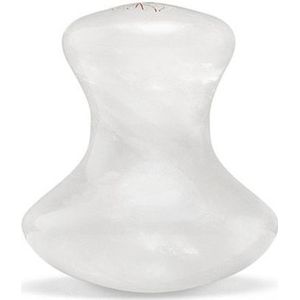 Crystallove Clear Quartz Mushroom Gua Sha Gezichtsverzorgingssets