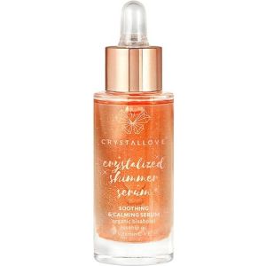 Crystallove Rose quartz shimmer serum Hydraterend serum 30 ml Heren