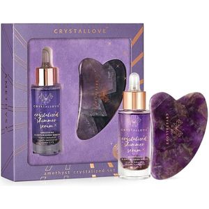 Crystallove Crystalized Amethyst Set Set voor Gezichtsverzorging