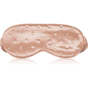 Crystallove Crystalized silk eye mask - rose gold Oogmaskers & Oogpads