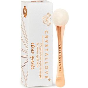 Crystallove - 3D Clear Quartz Eye Massager - Gezichtsmassage - Dames